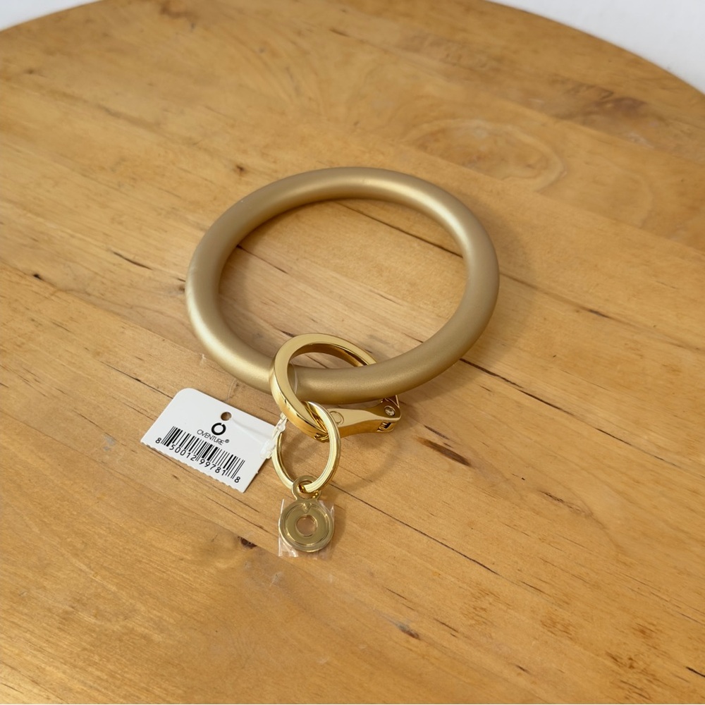 O Venture Silicone Big O® Key Ring - Solid Gold Rush Wristlet Key Clutch Holder - Picture 6 of 9